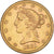 Moneta, Stati Uniti, Coronet Head, $5, Half Eagle, 1881, San Francisco, BB+