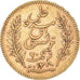 Coin, Tunisia, Ali Bey, 20 Francs, 1892, Paris, EF(40-45), Gold, KM:227