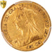 Monnaie, Grande-Bretagne, Victoria, 1/2 Sovereign, 1893, Londres, PCGS, AU58