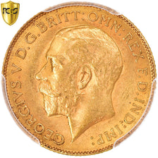 Moneta, Wielka Brytania, George V, 1/2 Sovereign, 1913, London, PCGS, MS63