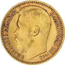 Moneta, Russia, Nicholas II, 15 Roubles, 1897, St. Petersburg, SPL-, Oro