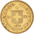 Moneda, Suiza, 20 Francs, 1896, Bern, MBC+, Oro, KM:31.3