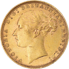 Munten, Groot Bretagne, Victoria, Sovereign, 1878, London, PR, Goud, KM:752