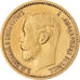 Moneta, Russia, Nicholas II, 5 Roubles, 1898, St. Petersburg, EF(40-45), Złoto