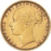 Munten, Groot Bretagne, Victoria, Sovereign, 1880, London, ZF, Goud, KM:752