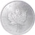 Moeda, Canadá, Elizabeth II, Mapple Leaf, 1 Oz, 5 Dollars, 2021, Royal Canadian