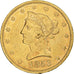 Stati Uniti, Coronet Head, $10, Eagle, 1853, Philadelphia, BB, Oro, KM:66.2