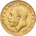 Grã-Bretanha, George V, 1/2 Sovereign, 1911, London, Dourado, AU(50-53), KM:819