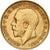 Gran Bretaña, George V, 1/2 Sovereign, 1911, London, Oro, MBC+, KM:819