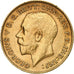 Großbritannien, George V, 1/2 Sovereign, 1911, London, Gold, SS+, KM:819