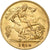 Gran Bretaña, George V, 1/2 Sovereign, 1914, London, Oro, EBC, KM:819