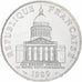 Francia, 100 Francs, Panthéon, 1989, Paris, Argento, SPL, Gadoury:898, Le