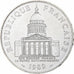 Francja, 100 Francs, Panthéon, 1989, Paris, Srebro, MS(63), Gadoury:898, Le