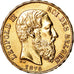 Moneda, Bélgica, Leopold II, 20 Francs, 20 Frank, 1876, MBC, Oro, KM:37