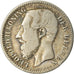 Moeda, Bélgica, Leopold II, Franc, 1887, VF(30-35), Prata, KM:29.1