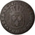 Moneda, Francia, Louis XVI, Sol ou sou, Sol, 1784, Metz, BC, Cobre, KM:578.2