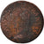 Moneta, Francia, Louis XIII, Double Tournois, 1642, MB, Rame