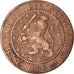 Moeda, Países Baixos, William III, 2-1/2 Cent, 1886, Utrecht, EF(40-45)