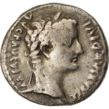 Moneta, Tiberius, Denarius, Lyon - Lugdunum, MB+, Argento, RIC:30