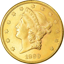 Münze, Vereinigte Staaten, Liberty Head, $20, Double Eagle, 1899, U.S. Mint