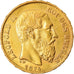 Coin, Belgium, Leopold II, 20 Francs, 20 Frank, 1874, AU(50-53), Gold, KM:37