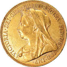 Munten, Groot Bretagne, Victoria, Sovereign, 1900, London, PR, Goud, KM:785