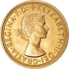 Munten, Groot Bretagne, Elizabeth II, Sovereign, 1964, UNC-, Goud, KM:908