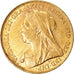 Münze, Großbritannien, Victoria, Sovereign, 1899, London, SS+, Gold, KM:785