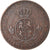 Moneta, Spagna, Isabel II, 2-1/2 Centimos, 1868, Sevilla, MB+, Rame, KM:634.5