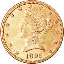 Moneta, USA, Coronet Head, $10, Eagle, 1895, U.S. Mint, Philadelphia, AU(55-58)