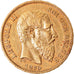 Coin, Belgium, Leopold II, 20 Francs, 20 Frank, 1870, AU(55-58), Gold, KM:32