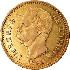 Munten, Italië, Umberto I, 20 Lire, 1882, Rome, PR, Goud, KM:21