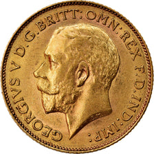 Coin, Great Britain, George V, 1/2 Sovereign, 1913, London, AU(50-53), Gold