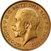 Monnaie, Grande-Bretagne, George V, 1/2 Sovereign, 1913, Londres, TTB+, Or