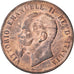 Munten, Italië, Vittorio Emanuele II, 10 Centesimi, 1867, Strasbourg, ZF