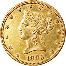 Moneta, Stati Uniti, Coronet Head, $10, Eagle, 1895, U.S. Mint, Philadelphia