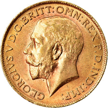 Moneta, Gran Bretagna, George V, Sovereign, 1913, London, SPL, Oro, KM:820