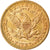 Moneda, Estados Unidos, Coronet Head, $5, Half Eagle, 1882, U.S. Mint