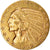 Moneta, Stati Uniti, Indian Head, $5, Half Eagle, 1909, Denver, BB+, Oro, KM:129