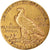 Coin, United States, Indian Head, $5, Half Eagle, 1909, Denver, AU(50-53), Gold