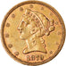 Moneta, Stati Uniti, Coronet Head, $5, Half Eagle, 1879, U.S. Mint