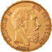 Coin, Belgium, Leopold II, 20 Francs, 20 Frank, 1876, AU(50-53), Gold, KM:37