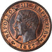 Münze, Frankreich, Napoleon III, Centime, 1857, Rouen, Piéfort, UNZ+, Bronze