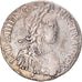 Moneda, Francia, Louis XIV, Écu à la mèche longue, 1652, Toulouse, BC+