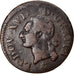 Coin, France, Louis XVI, Liard, Liard, 1791, La Rochelle, VF(20-25), Copper