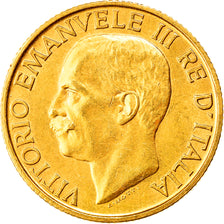 Coin, Italy, Vittorio Emanuele III, 20 Lire, 1923, Rome, MS(60-62), Gold, KM:64