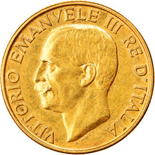 Moneda, Italia, Vittorio Emanuele III, 20 Lire, 1923, Rome, MBC+, Oro, KM:64