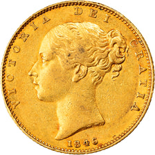 Münze, Großbritannien, Victoria, Sovereign, 1846, London, VZ, Gold, KM:736.1