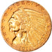 Munten, Verenigde Staten, Indian Head, $2.50, Quarter Eagle, 1911, U.S. Mint