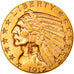 Moneta, Stati Uniti, Indian Head, $5, Half Eagle, 1912, U.S. Mint, Philadelphia